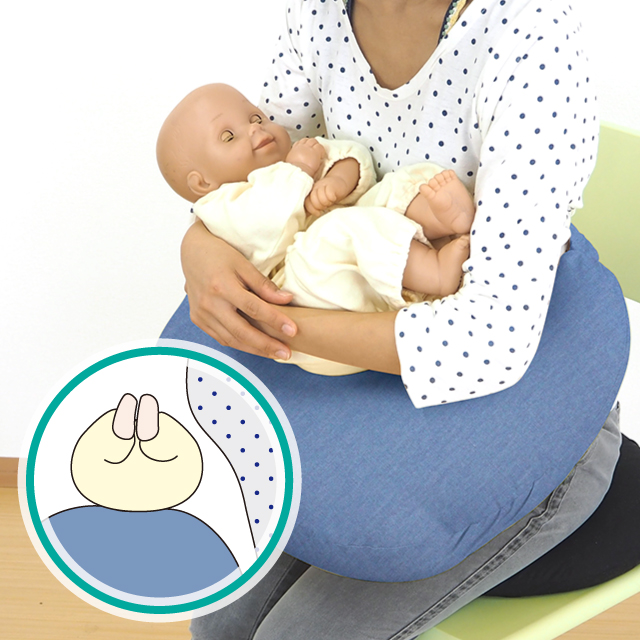 ベビハグ 授乳用クッションの使い方 製品の使い方 トコちゃんベルトの青葉 公式サイト