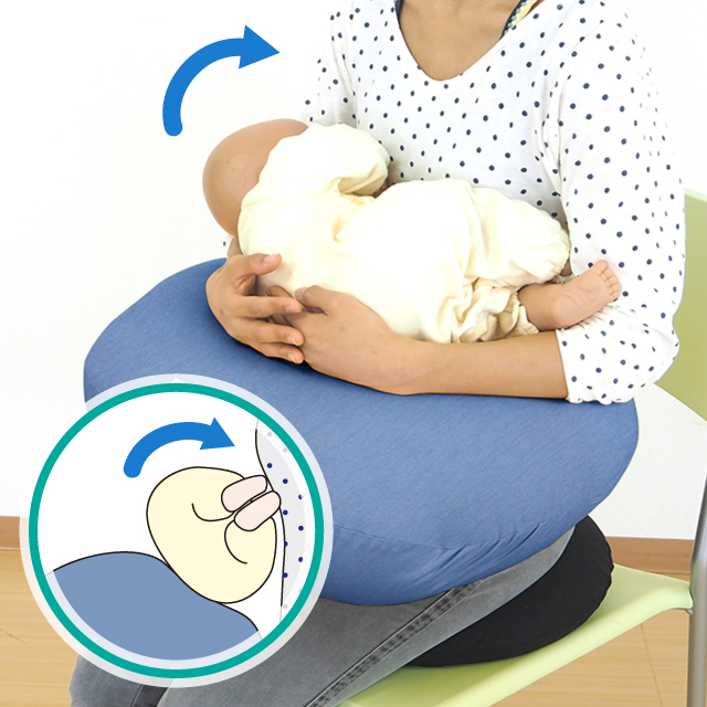 ベビハグ 授乳用クッションの使い方 | 製品の使い方 | トコちゃんベルトの青葉 公式サイト