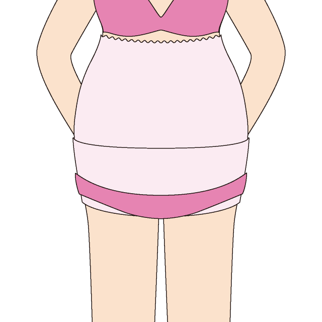 ふわっと腹巻ロングの使い方