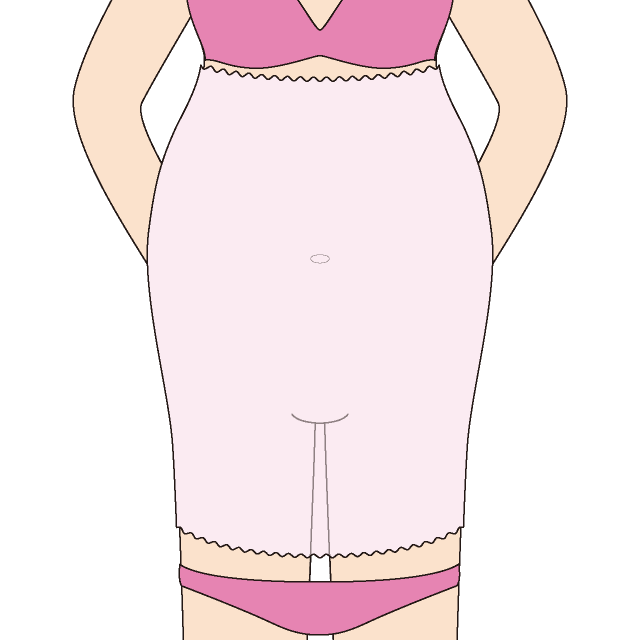 ふわっと腹巻セミロングの使い方